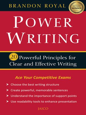 cover image of Power Writing
